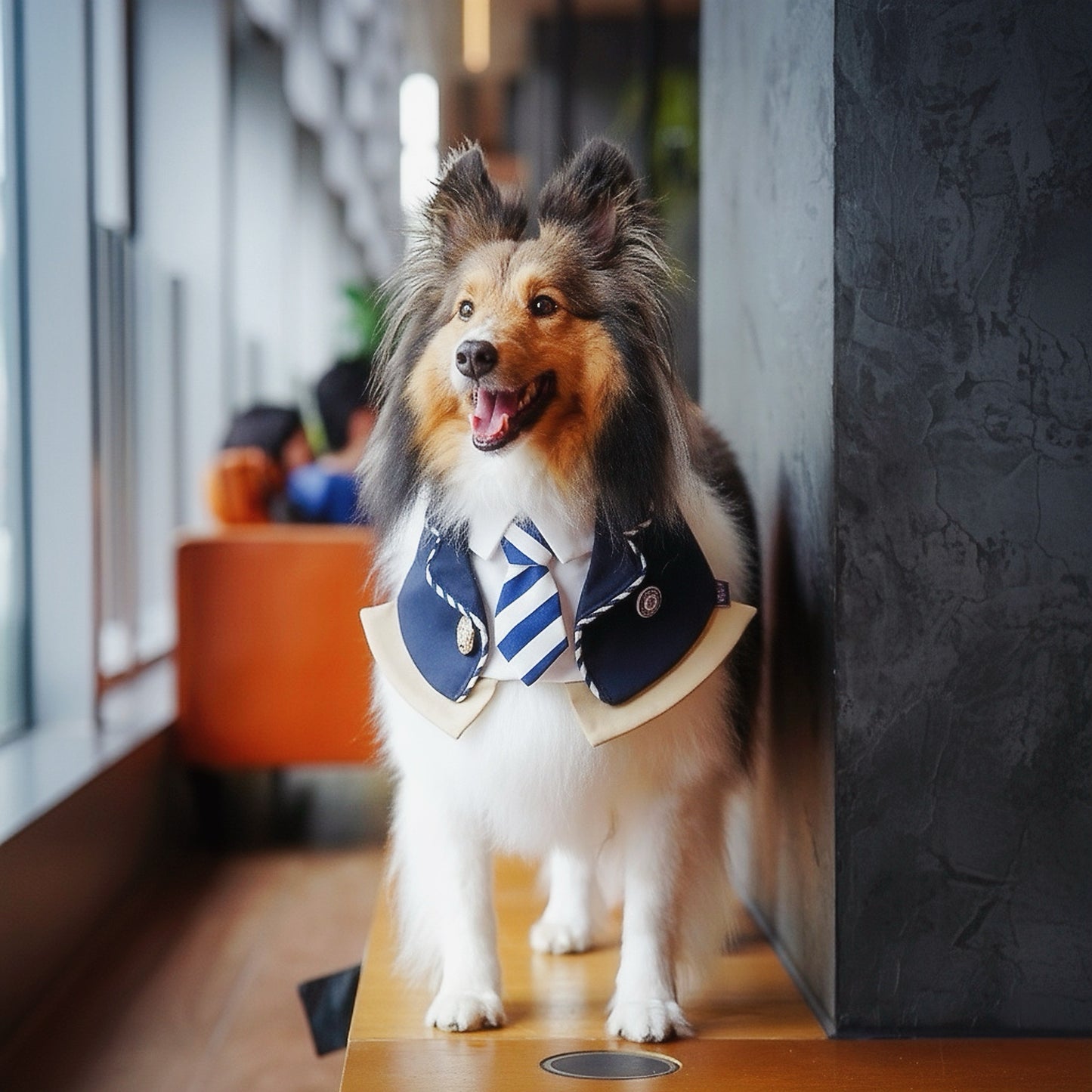 The Hairs Boy | Pet Uniform Bib