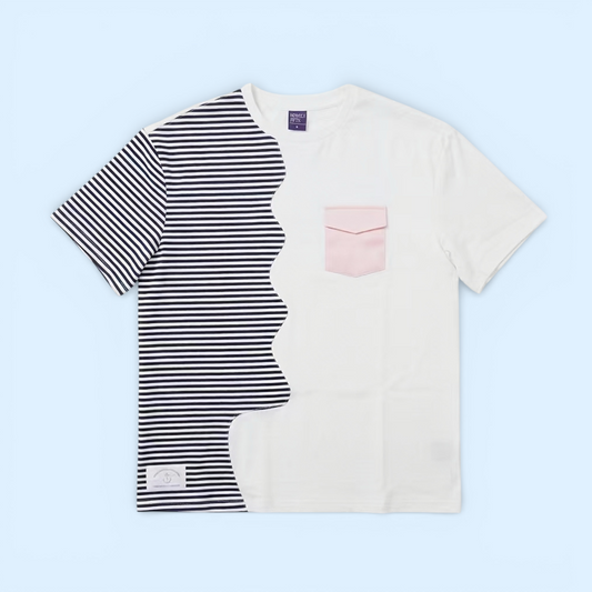 [Pre-order] Marseille Tee (1-Breton Stripe Navy) | Hooman (Adult/Kids)