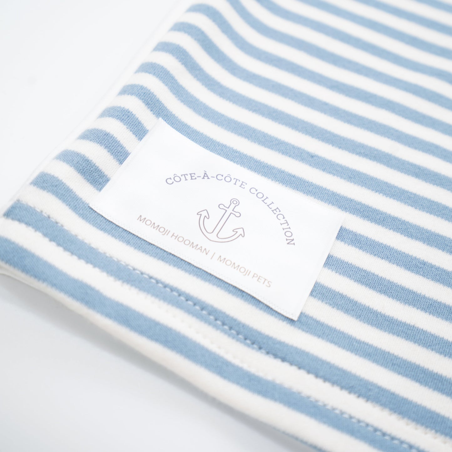 [Pre-order] Marseille Tee (2-Breton Stripe Moonstone) | Hooman (Adult/Kids)