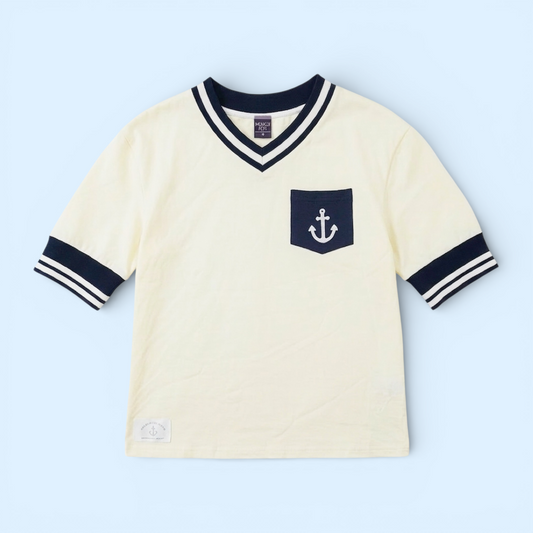 [Pre-order] Santiano Tee (1-Ivory Cream) | Hooman (Adult/Kids)