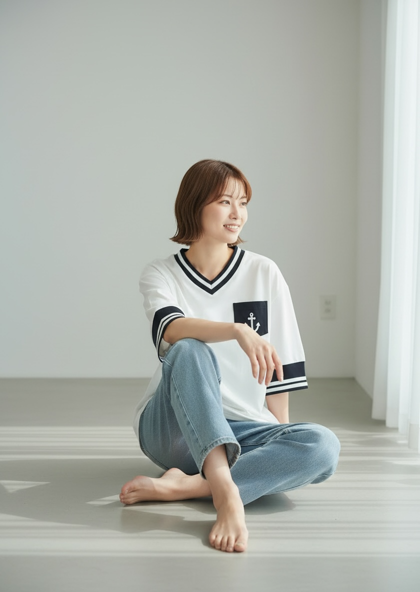 [Pre-order] Santiano Tee (2-Salt White) | Hooman (Adult/Kids)