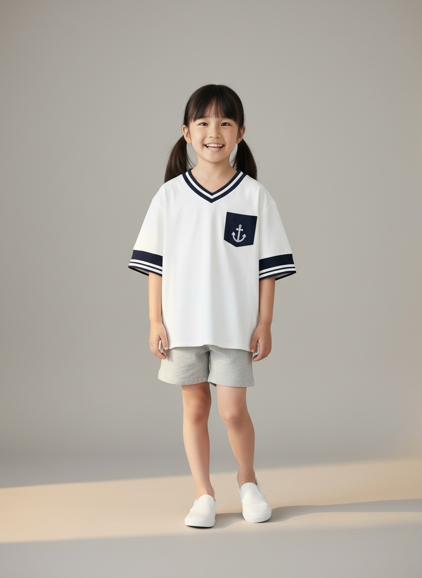 [Pre-order] Santiano Tee (2-Salt White) | Hooman (Adult/Kids)