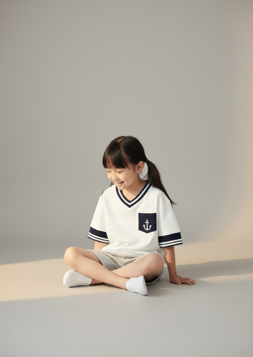 [Pre-order] Santiano Tee (2-Salt White) | Hooman (Adult/Kids)