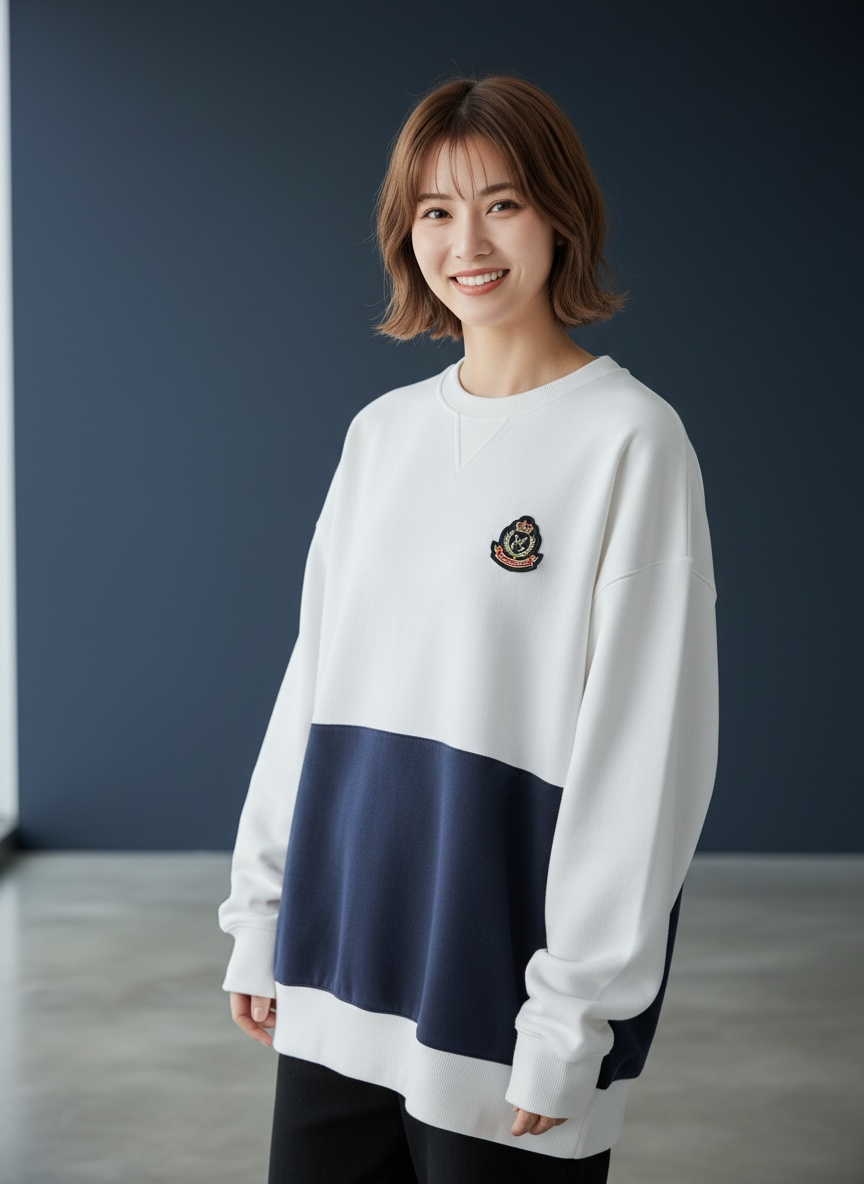 [Pre-order] Brest Sweatshirt (1-French Riveria Blue) | Hooman (Adult/Kids)