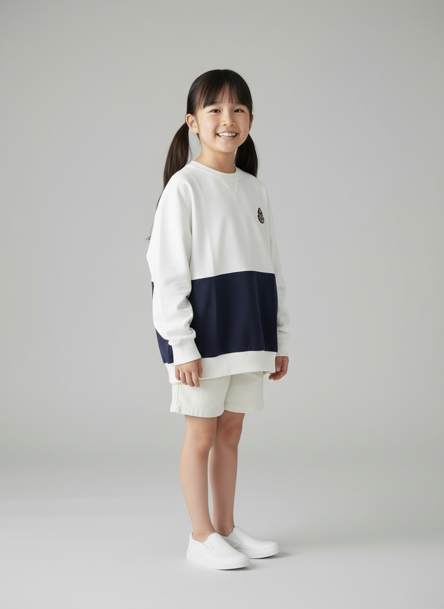 [Pre-order] Brest Sweatshirt (1-French Riveria Blue) | Hooman (Adult/Kids)
