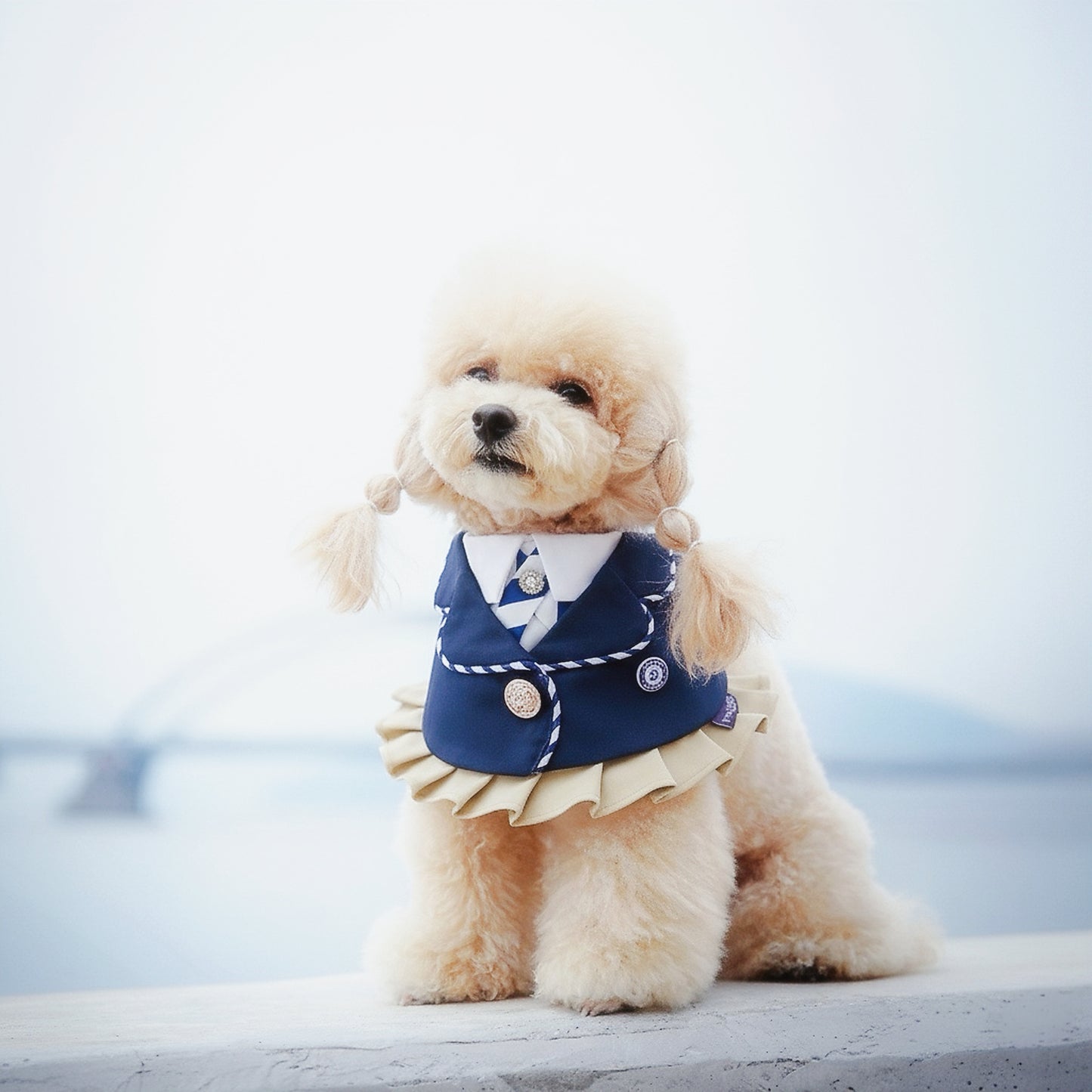 The Hairs Girl | Pet Uniform Bib