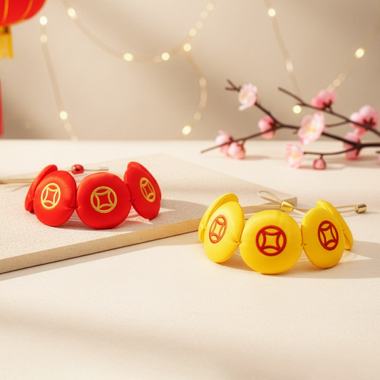 Prosperity Medallion 聚財圓 | Pet LNY Neckwear