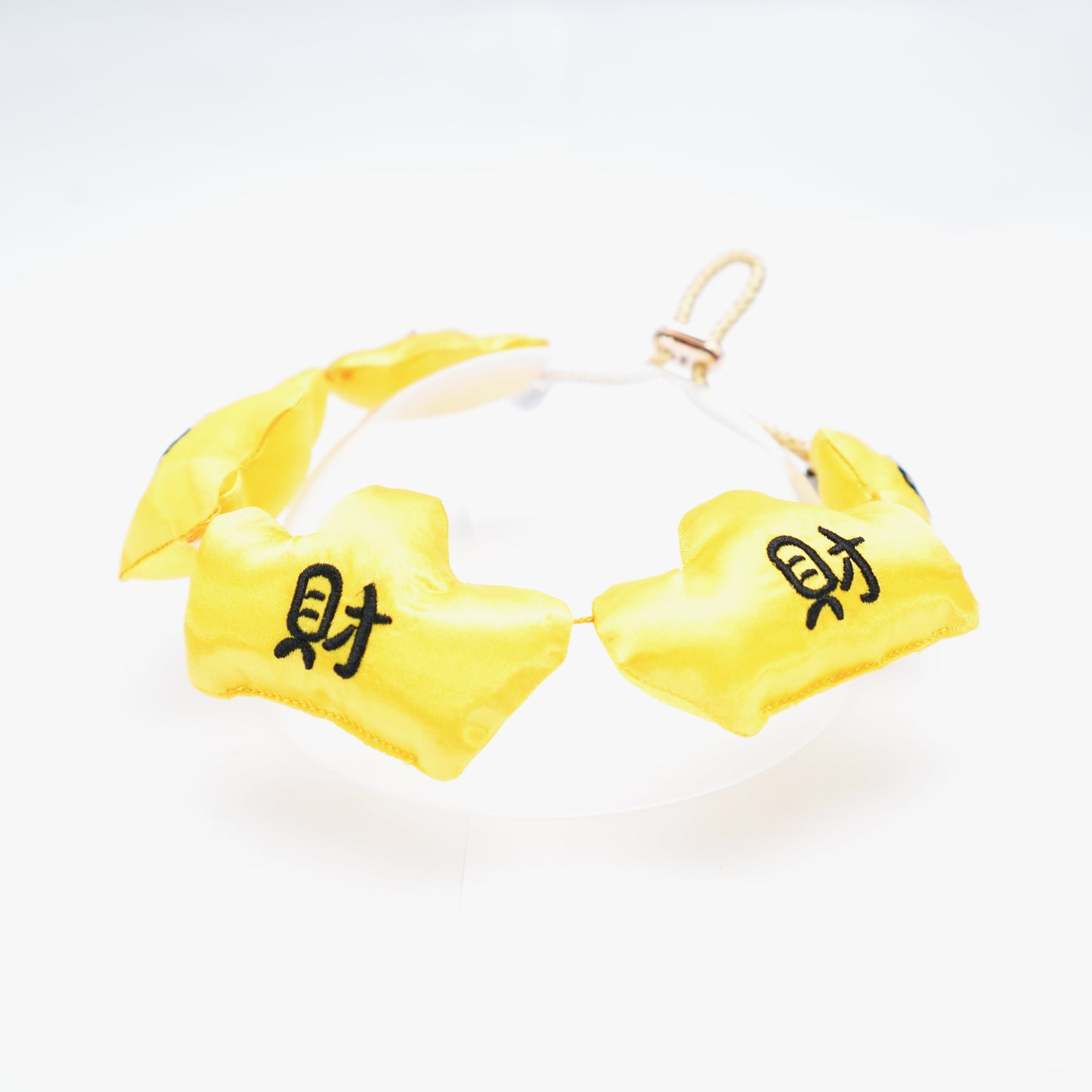 Golden Fortune String 滿財福串 | Pet LNY Neckwear