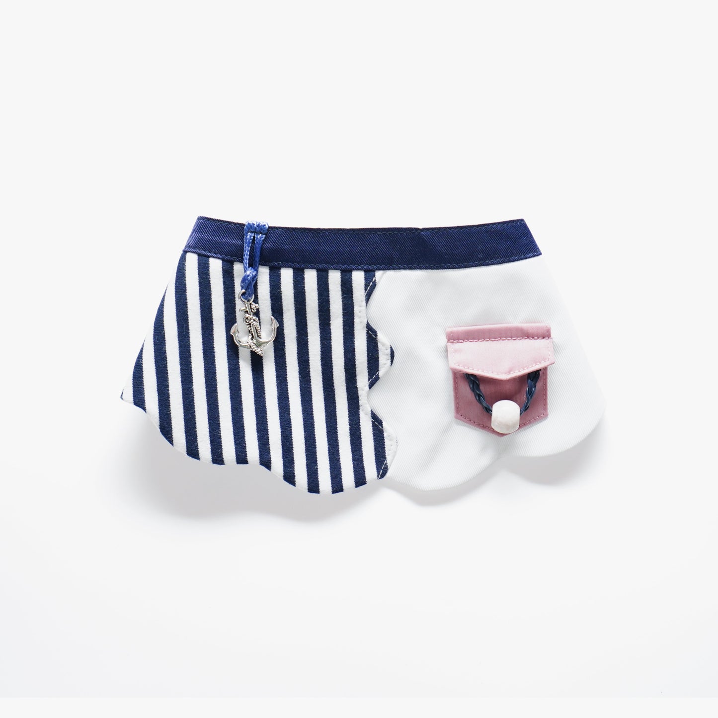 [Pre-order] Marseille (1-Breton Stripe Navy) | Pet Neckwear