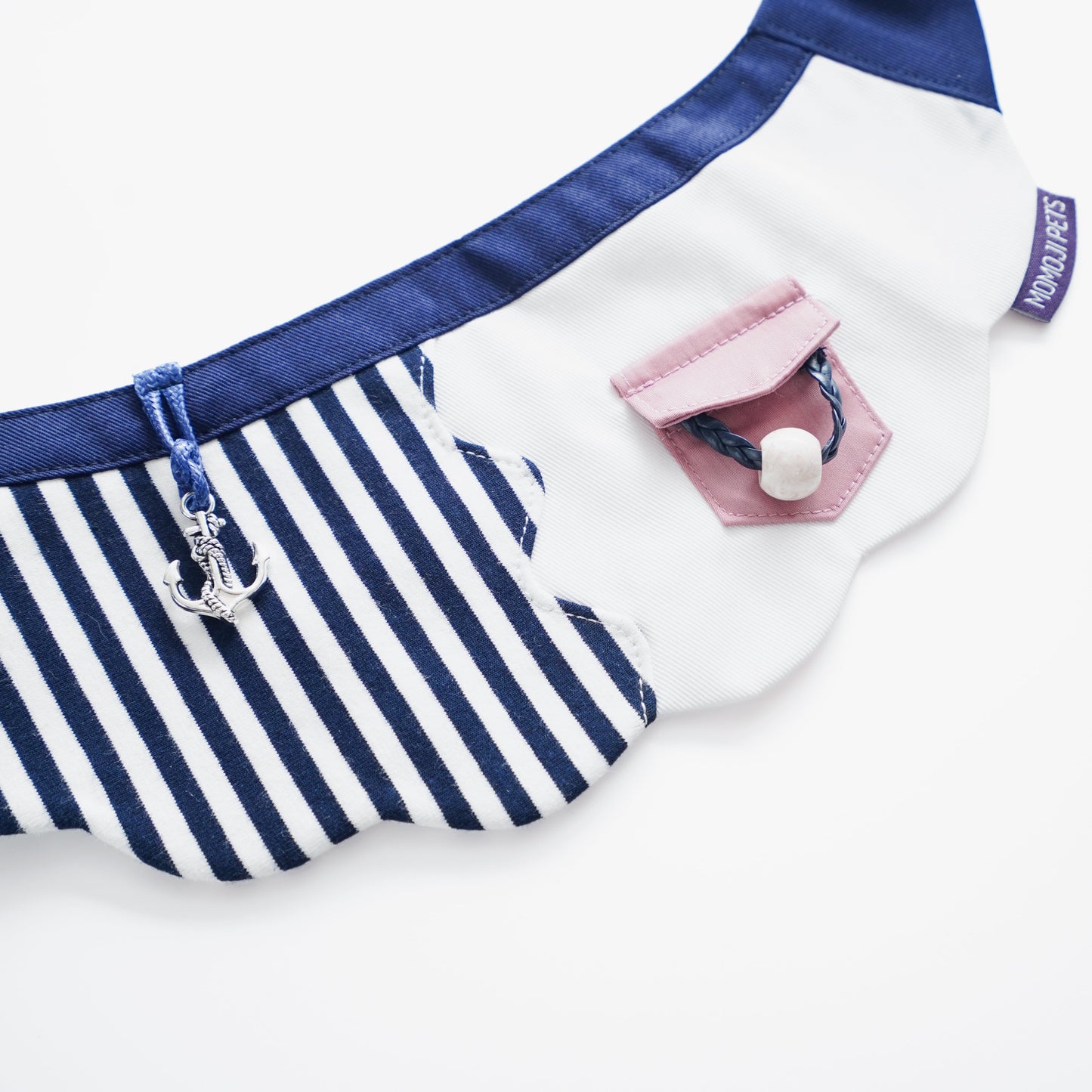 [Pre-order] Marseille (1-Breton Stripe Navy) | Pet Neckwear