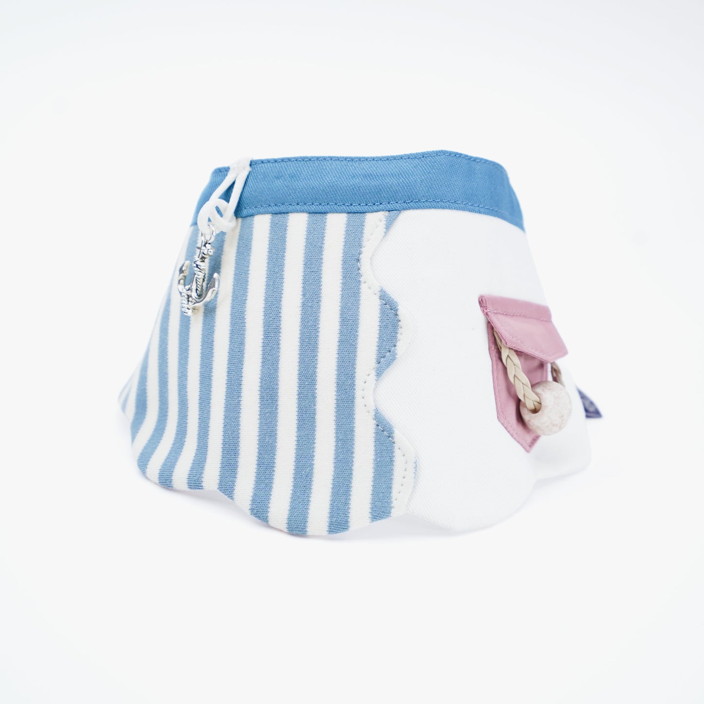 [Pre-order] Marseille (2-Breton Stripe Moonstone) | Pet Neckwear