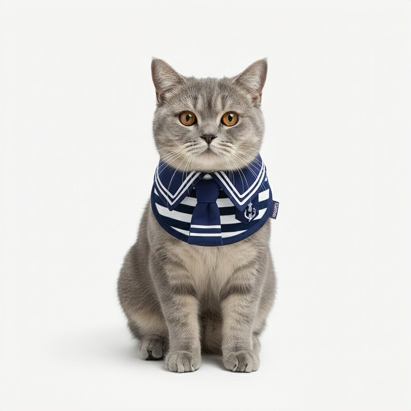 [Pre-order] Santiano (1-Heritage Stripe Navy) | Pet Neckwear
