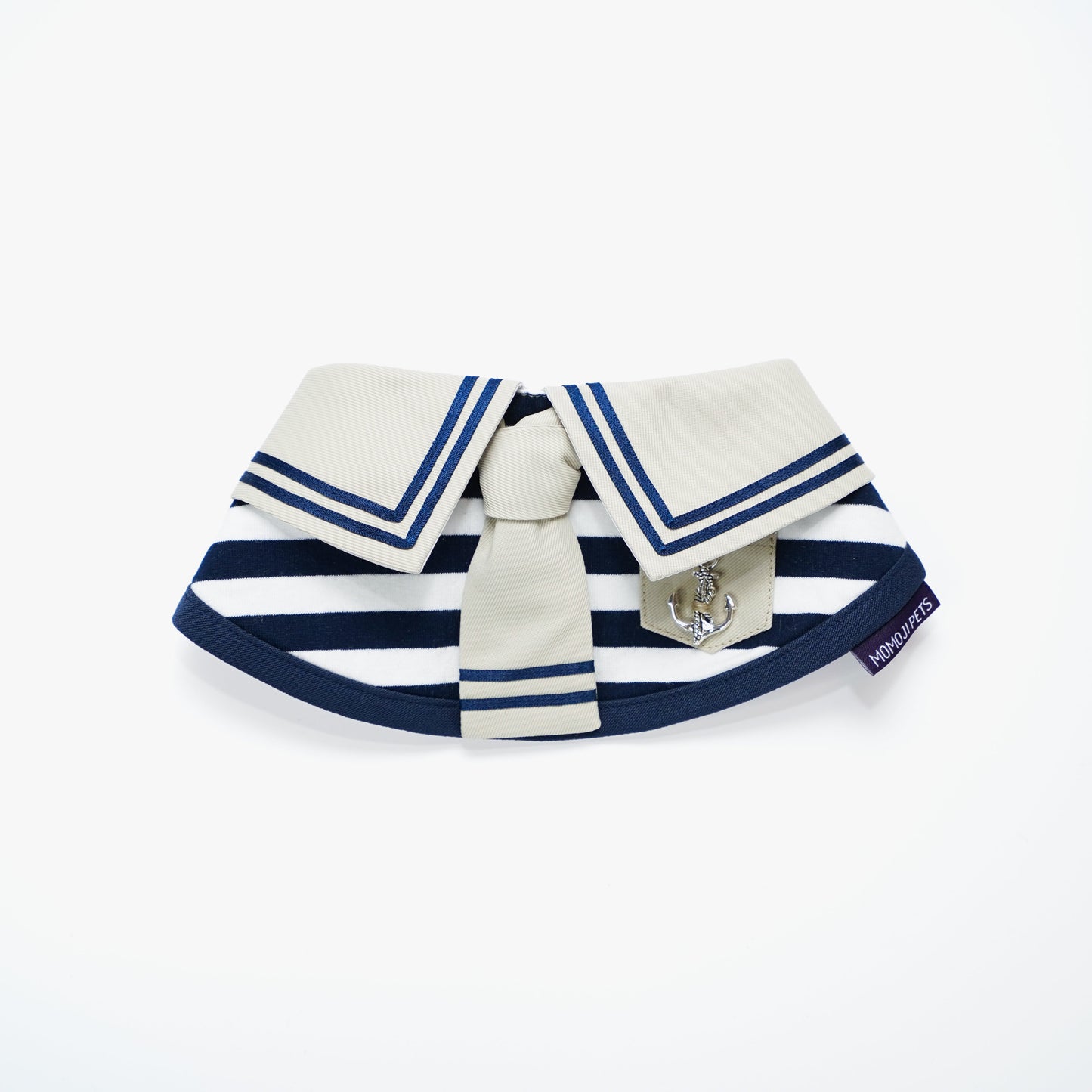 [Pre-order] Santiano (2-Sandstone & Navy) | Pet Neckwear