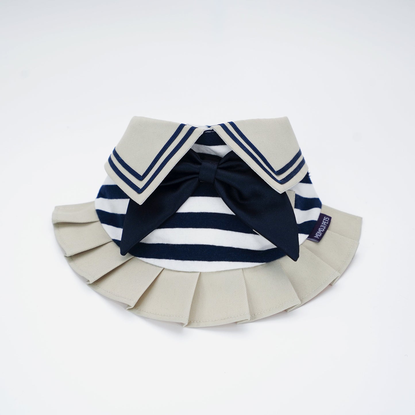 [Pre-order] Santiana (2-Sandstone & Navy) | Pet Neckwear