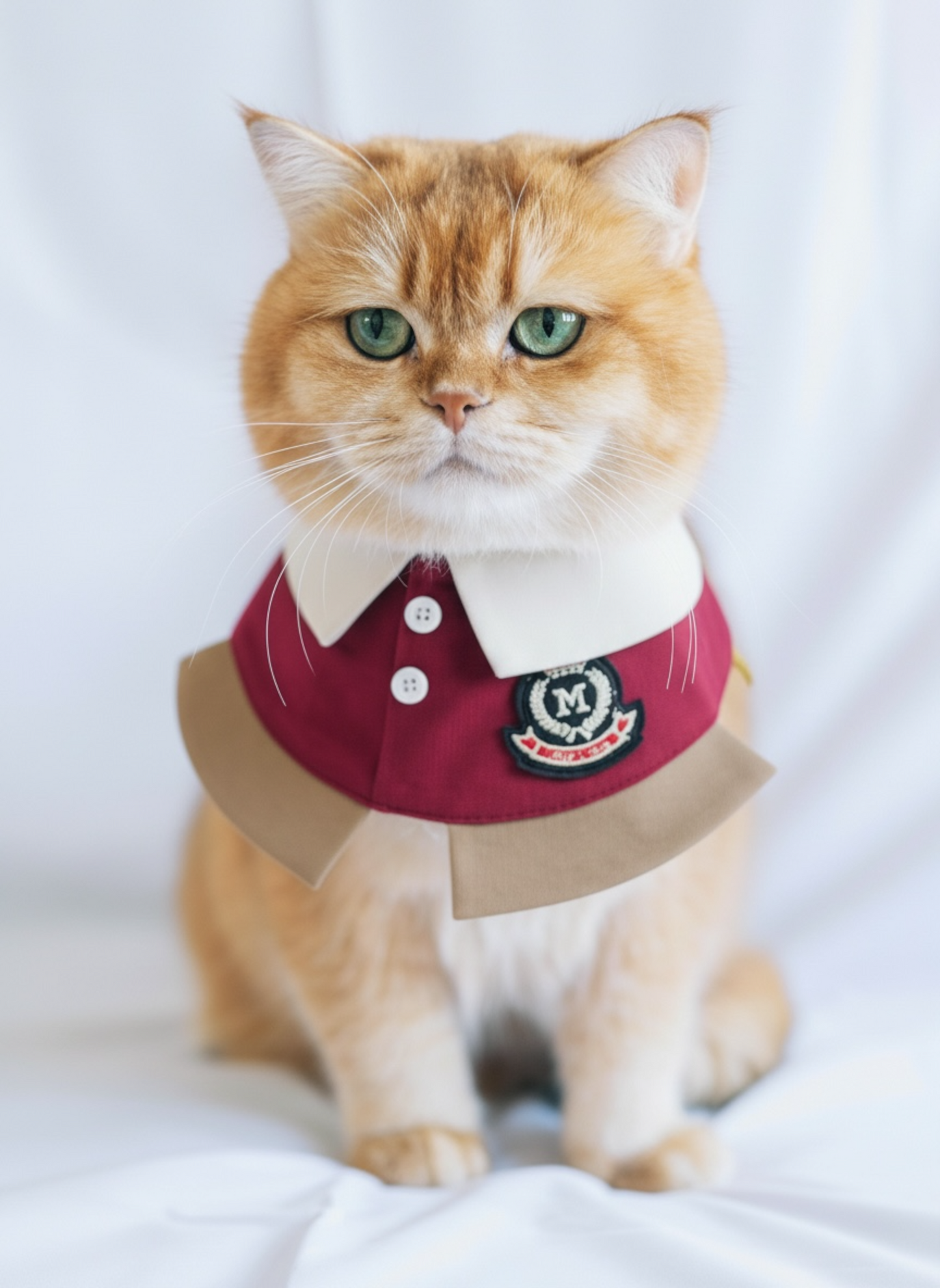 [Pre-order] Brest (2-Bordeaux Red) | Pet Neckwear