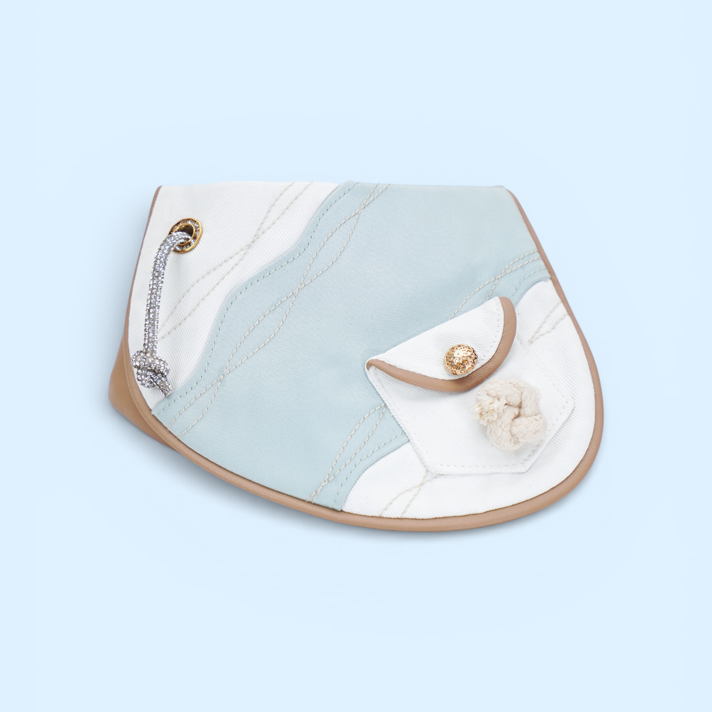 [Pre-order] Antibes (1-Azure Mist) | Pet Neckwear