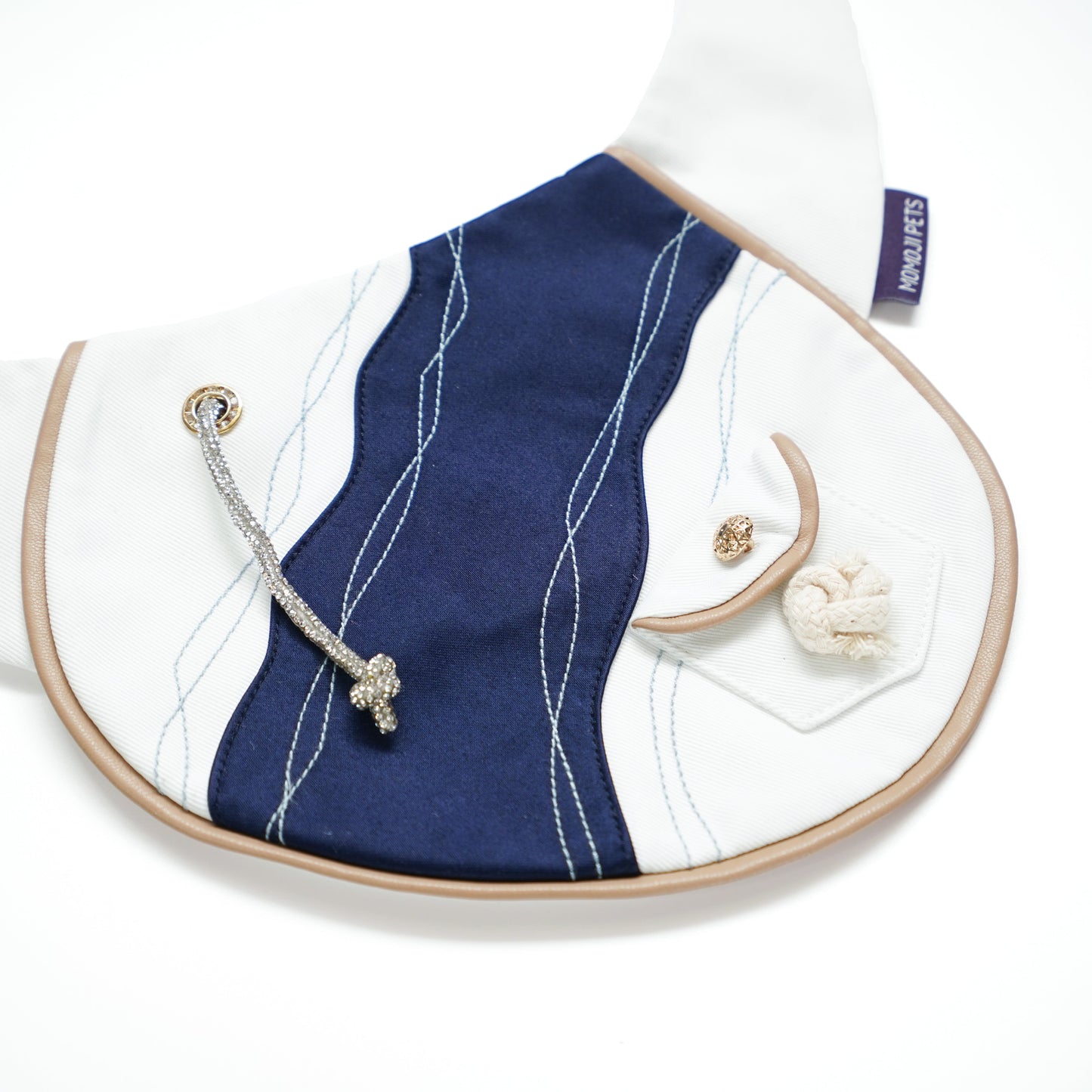 [Pre-order] Antibes (2-French Riveria Blue) | Pet Neckwear