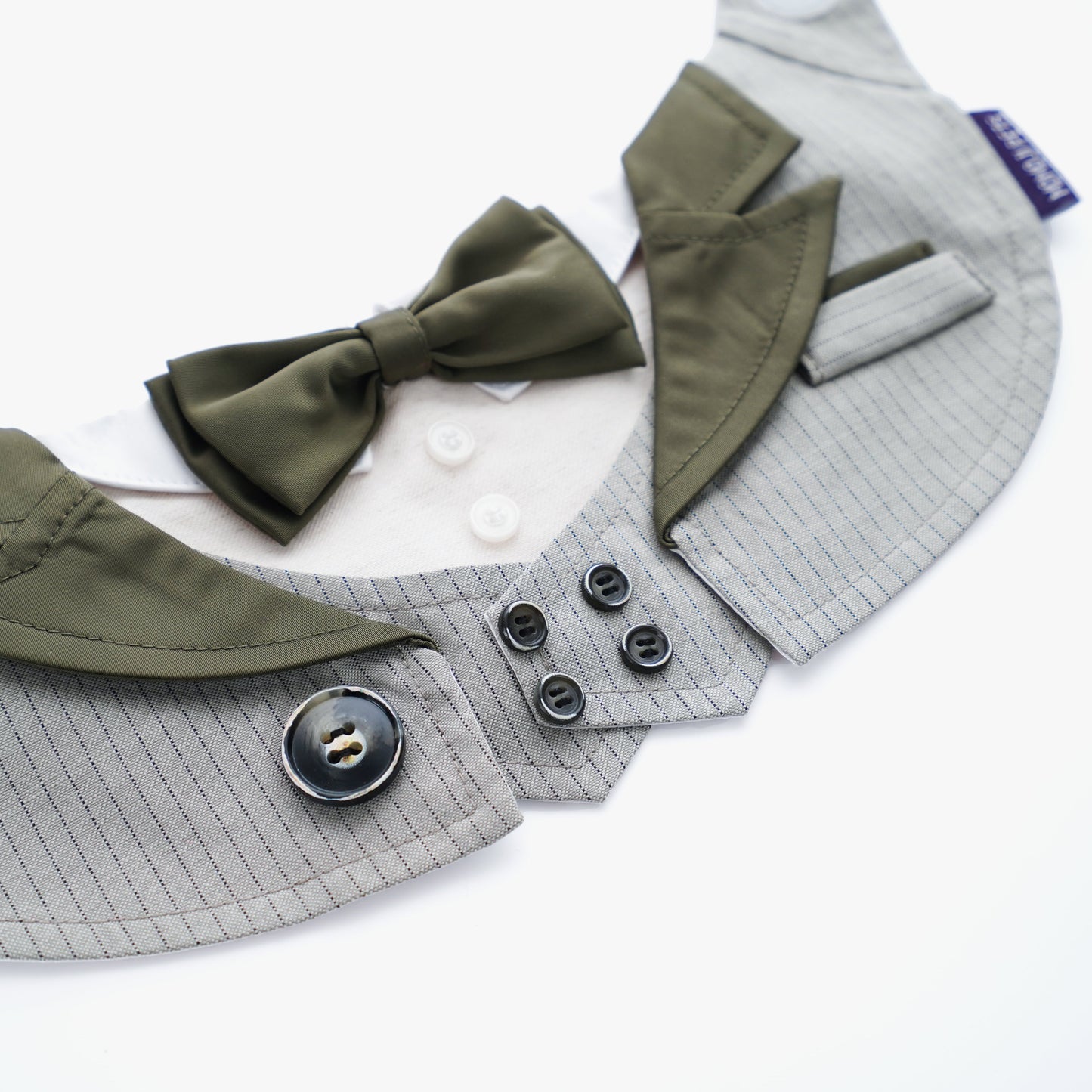 [Pre-order] Versailles (2-Charcoal Grey) | Pet Neckwear