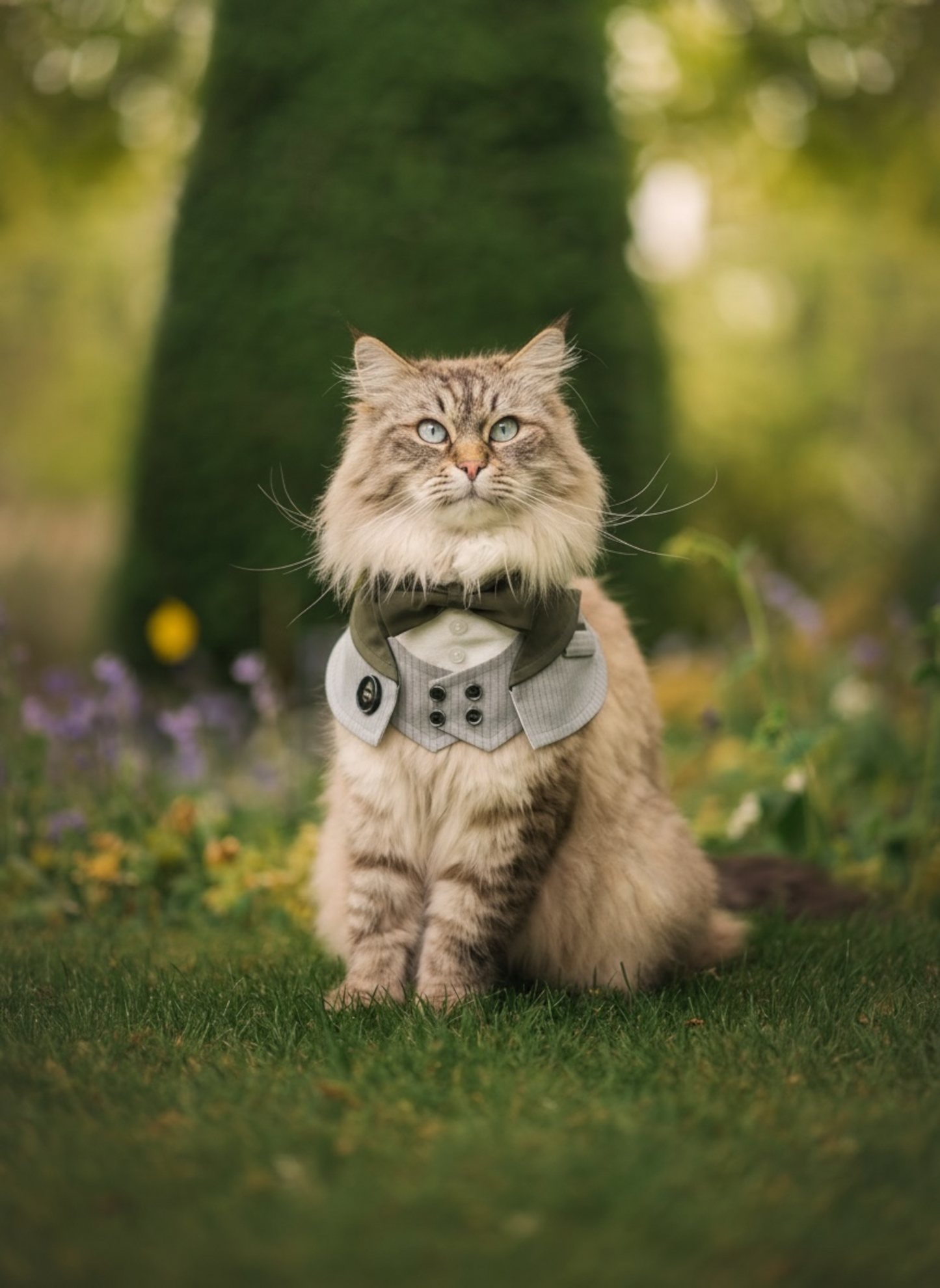 [Pre-order] Versailles (2-Charcoal Grey) | Pet Neckwear