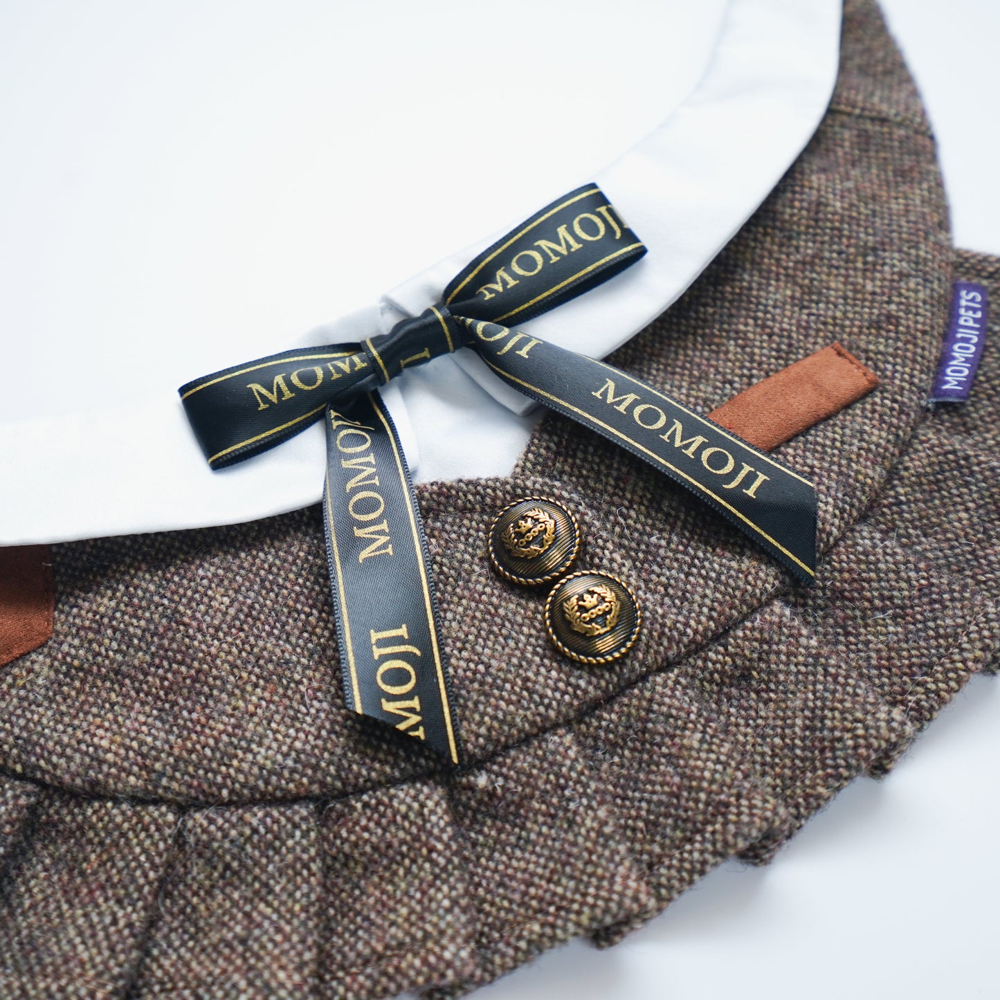 Picadilly (1-Vintage Brown Tweed) | Pet Neckwear