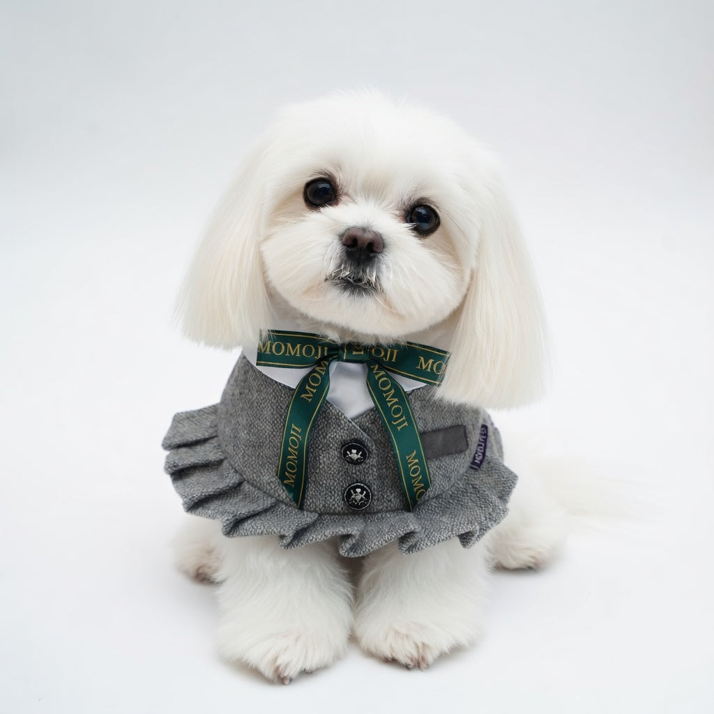 Picadilly (2-Light Gray Tweed) | Pet Neckwear