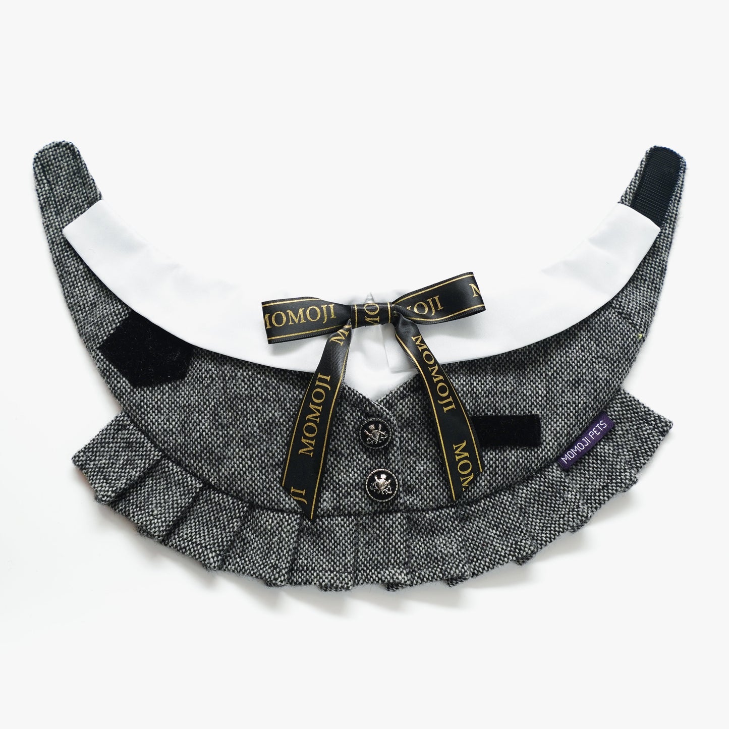 Picadilly (3-Charcoal Black Tweed) | Pet Neckwear