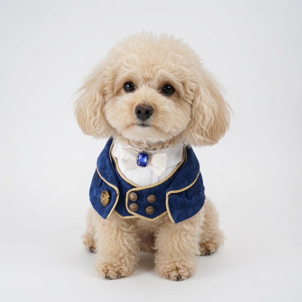 Cavendish (1-Imperial Sapphire Blue) | Pet Neckwear