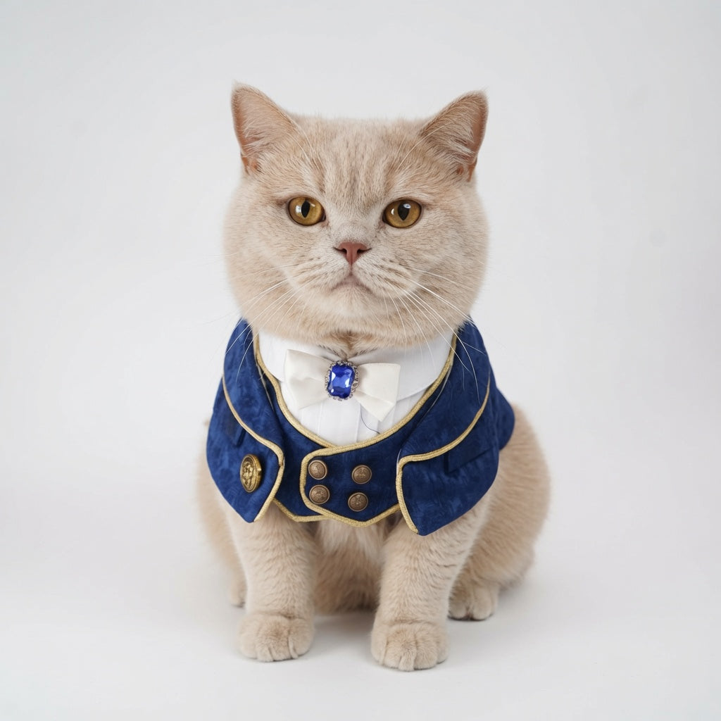 Cavendish (1-Imperial Sapphire Blue) | Pet Neckwear