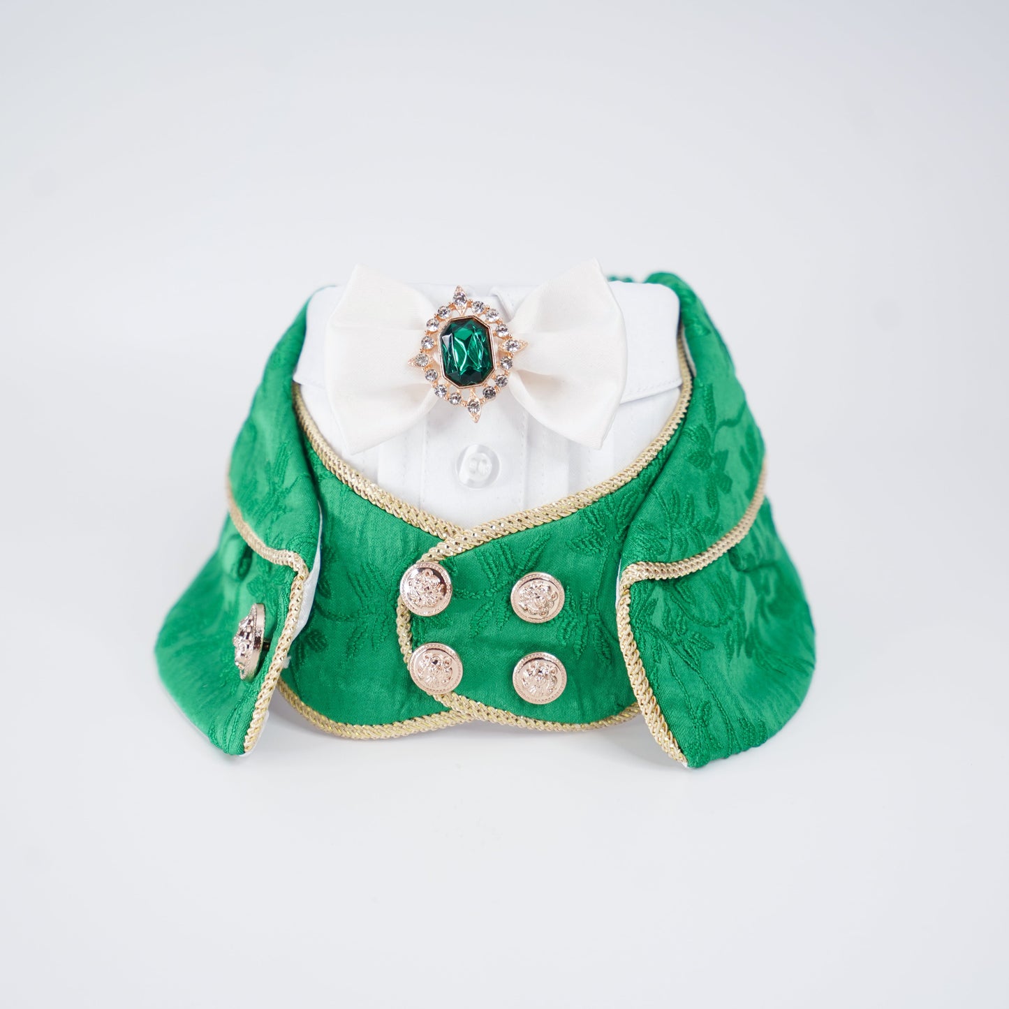 Cavendish (2-Emerald Regency Green) | Pet Neckwear