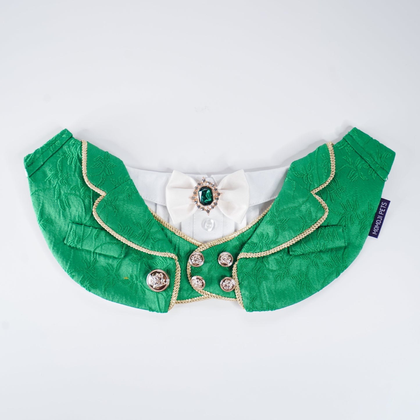 Cavendish (2-Emerald Regency Green) | Pet Neckwear