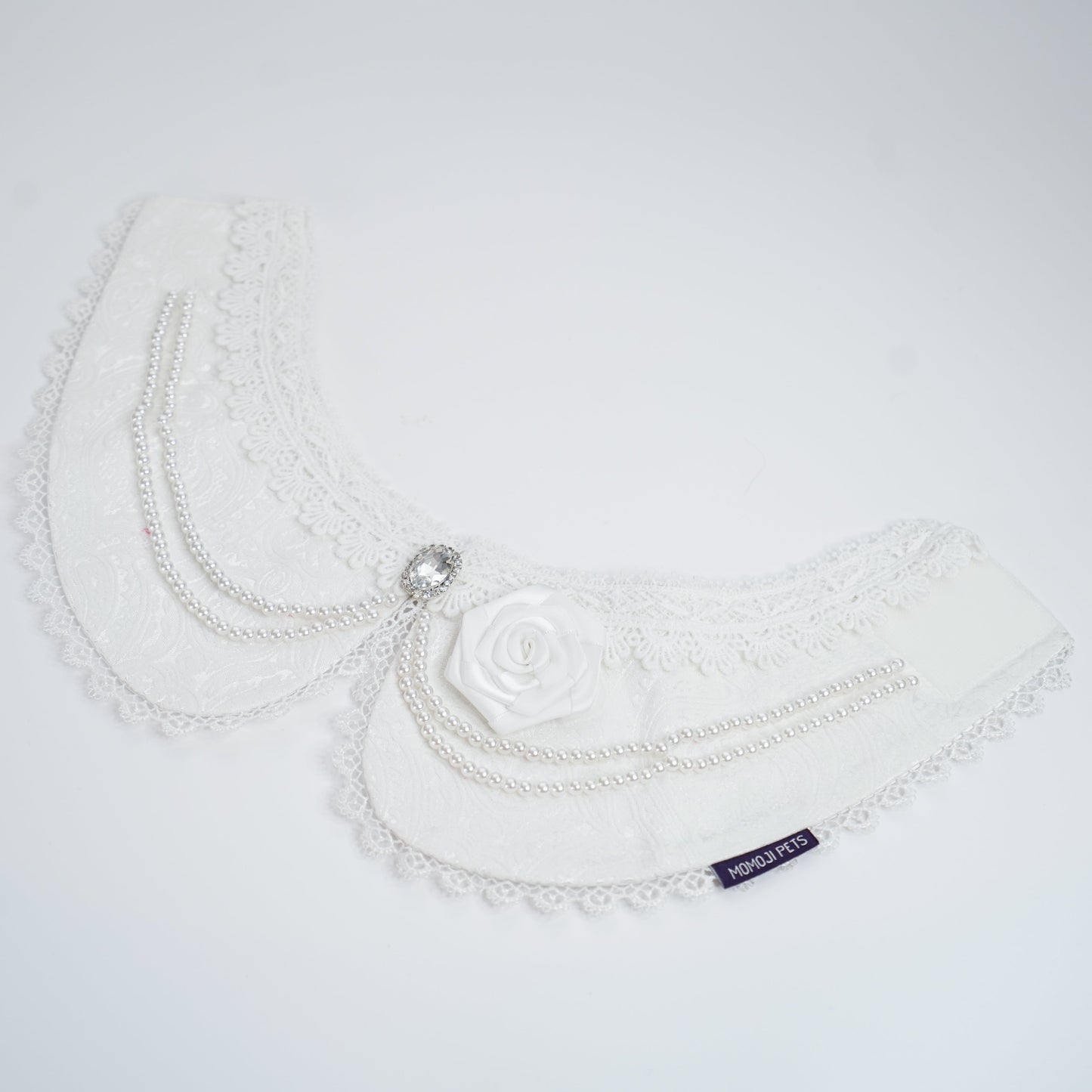 Debutante (1-Bridal Alabaster White) | Pet Neckwear