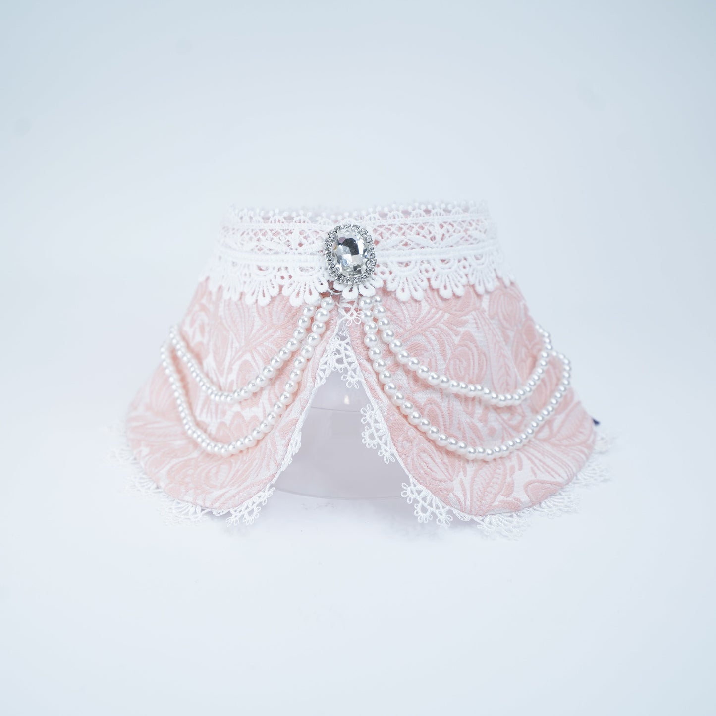 Debutante (2-Parisian Blush Rose) | Pet Neckwear