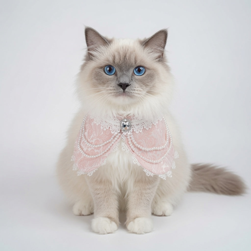 Debutante (2-Parisian Blush Rose) | Pet Neckwear