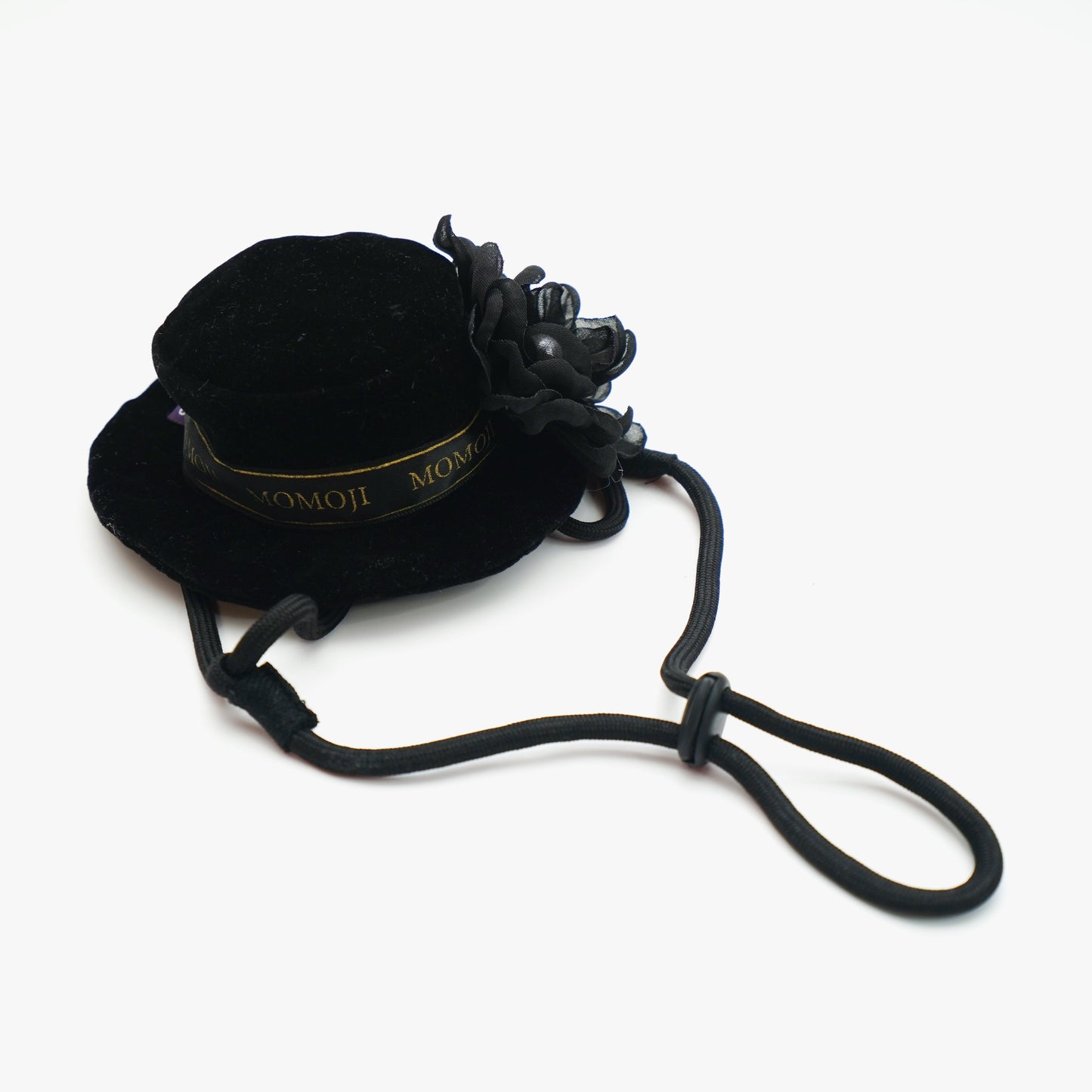 Picadilly (2-Velvet Obsidian Black) | Pet Hat