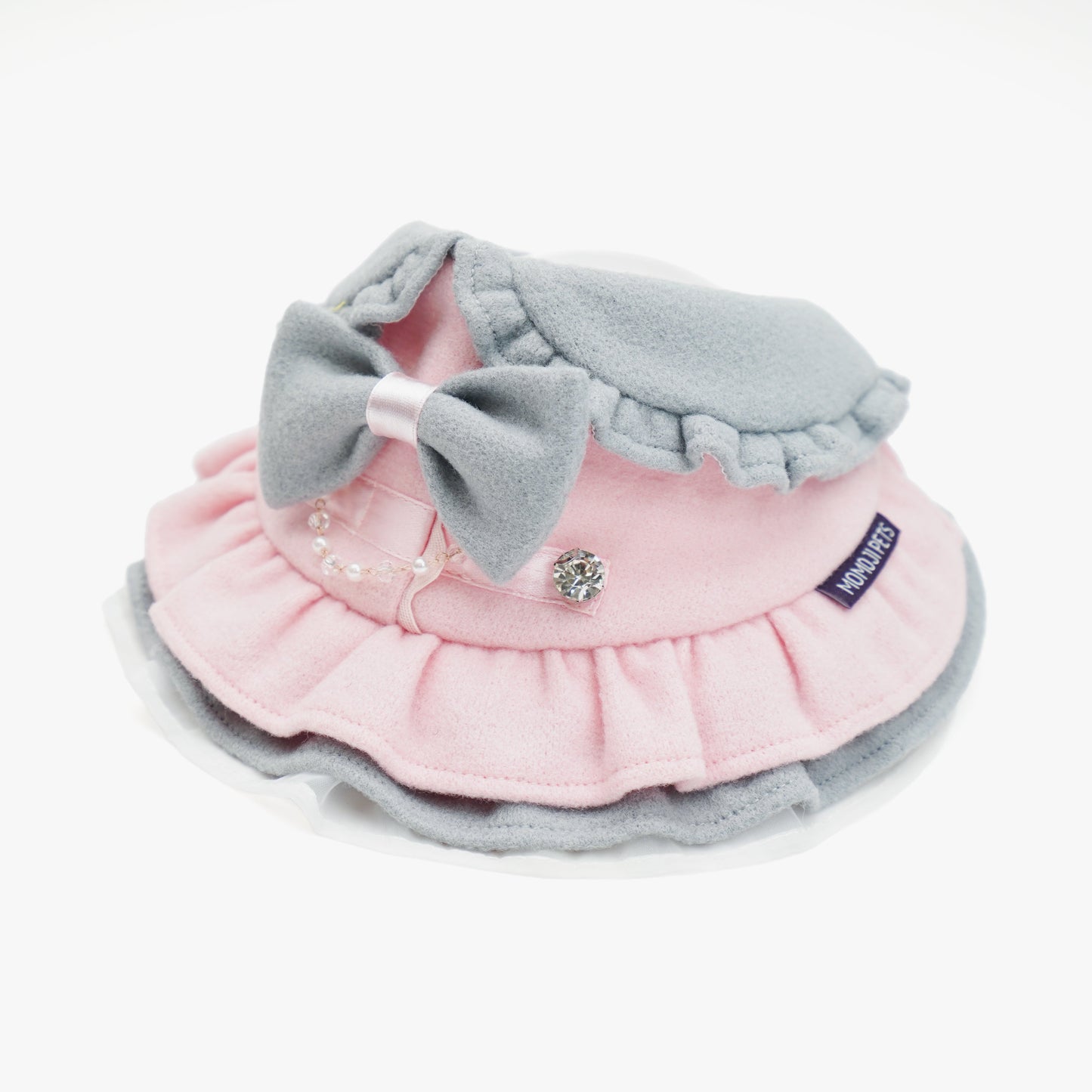 Notting Hill (1-Blush Pink & Mist Gray) | Pet Neckwear