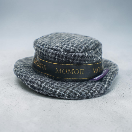 Bond (2-Charcoal Houndstooth) | Pet Hat
