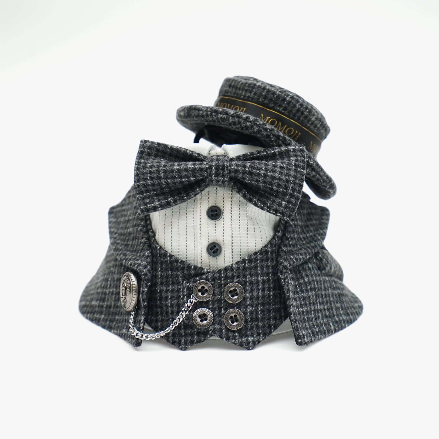 Bond (2-Charcoal Houndstooth) | Pet Hat