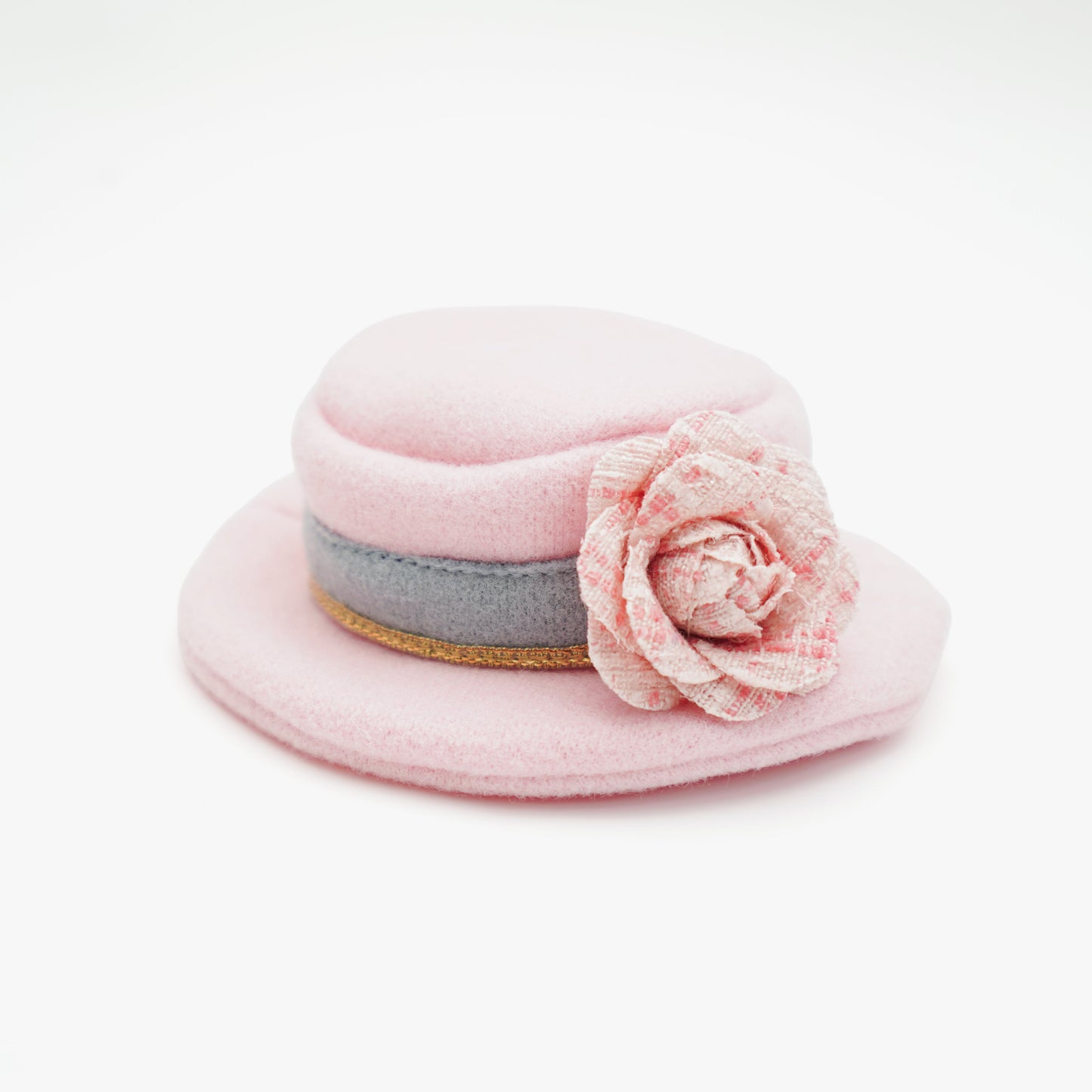 Mayfair (2-Blush Pink & Mist Gray) | Pet Hat