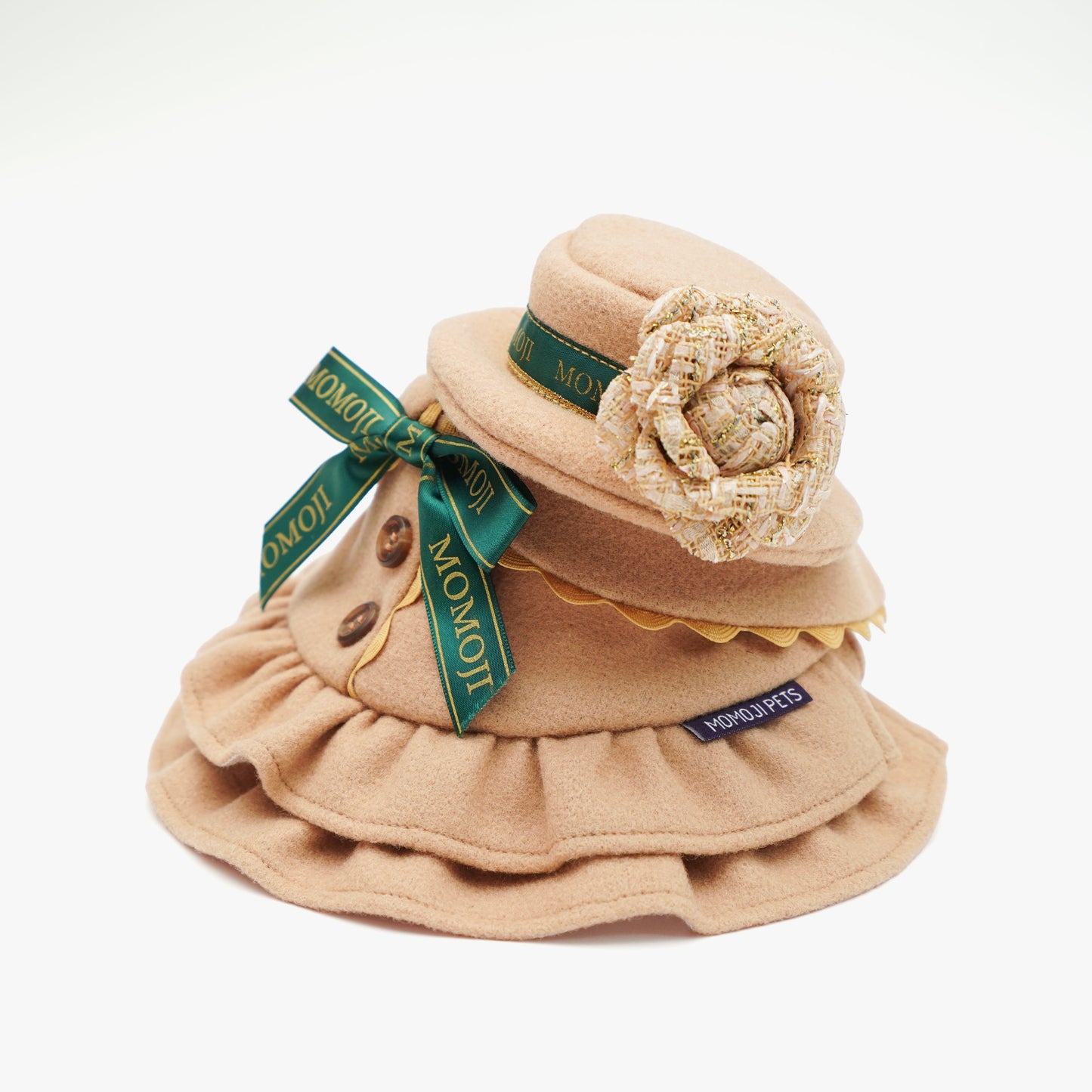 Mayfair (3-Warm Vintage Brown) | Pet Hat
