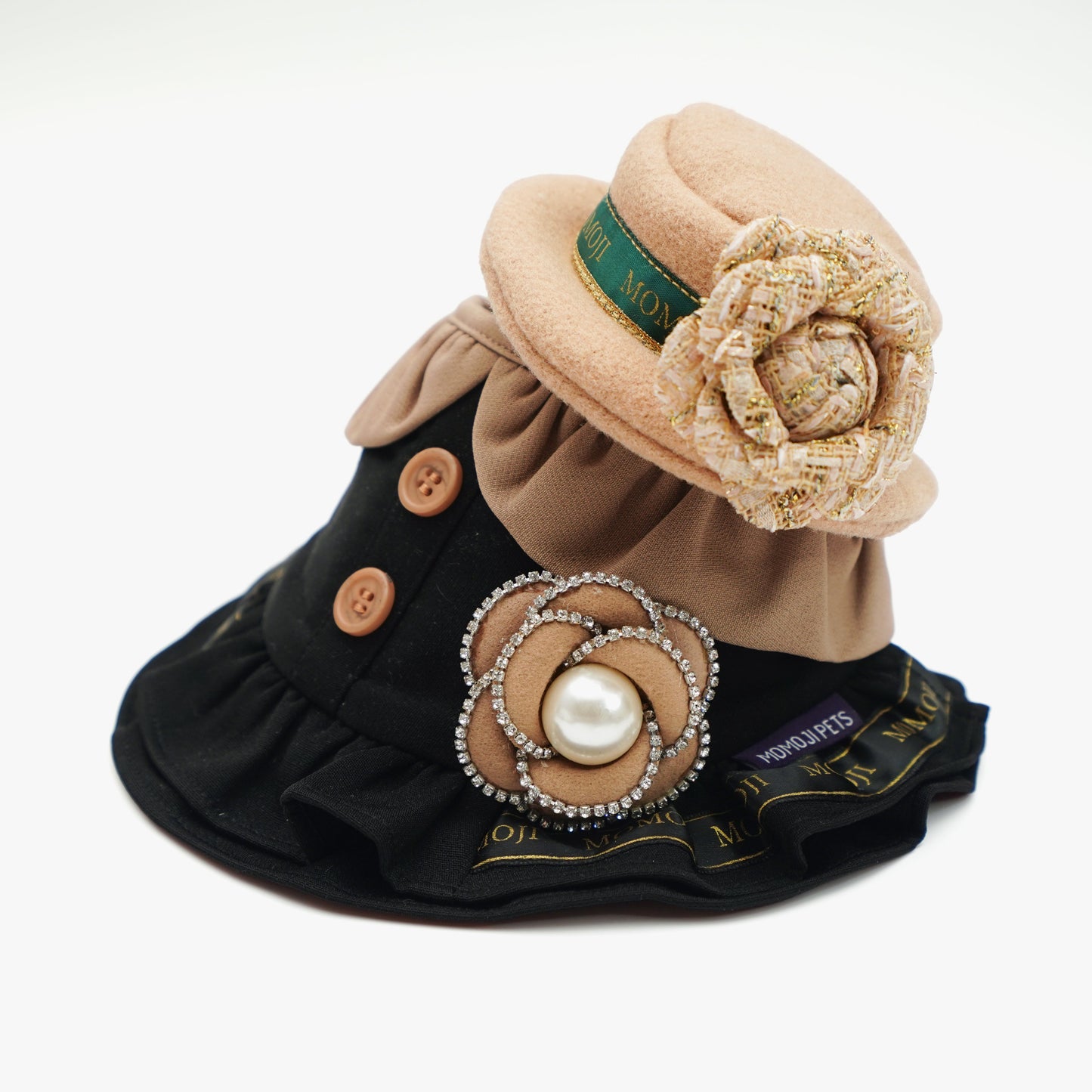 Mayfair (3-Warm Vintage Brown) | Pet Hat