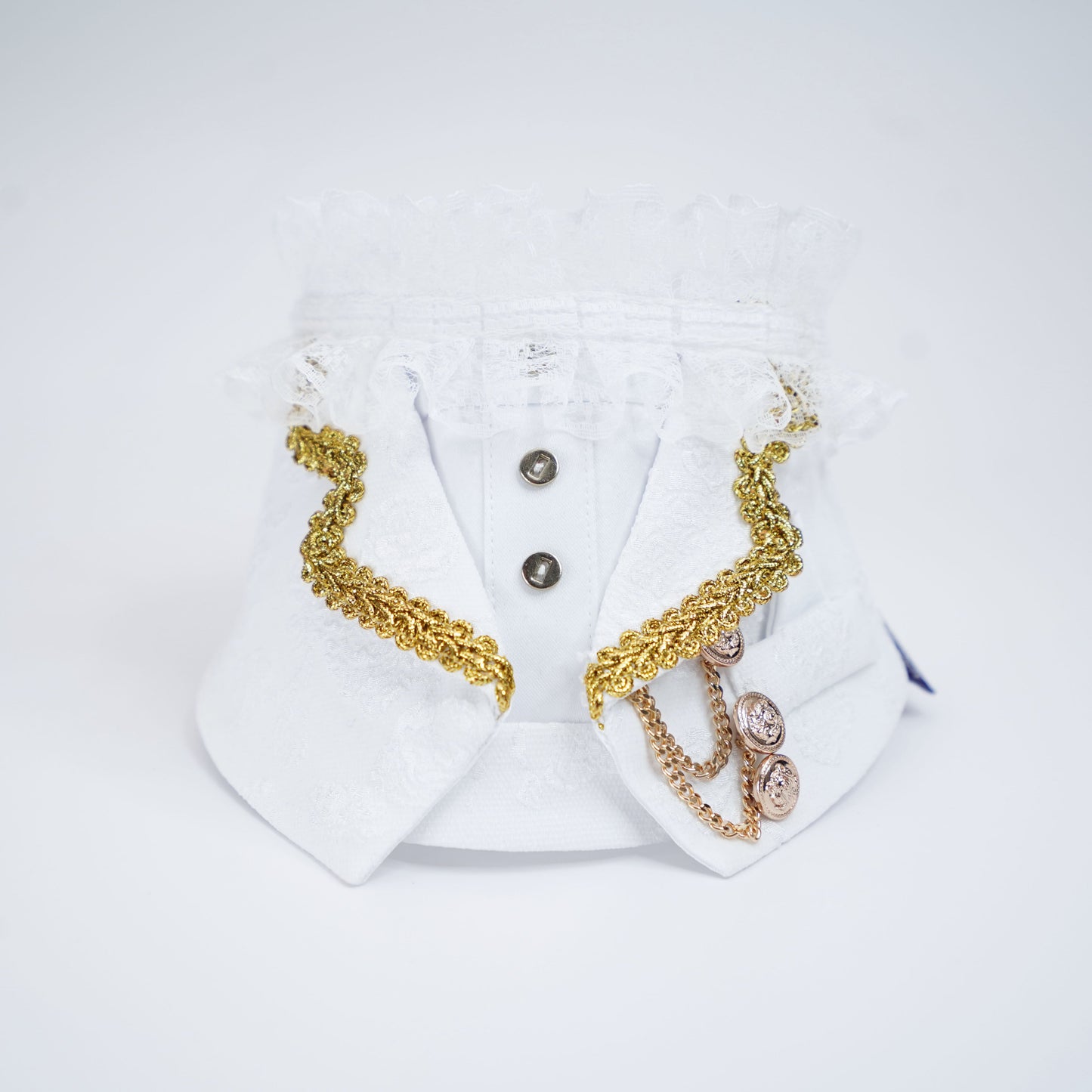Harrington (2-Bridal Alabaster Silk) | Pet Neckwear