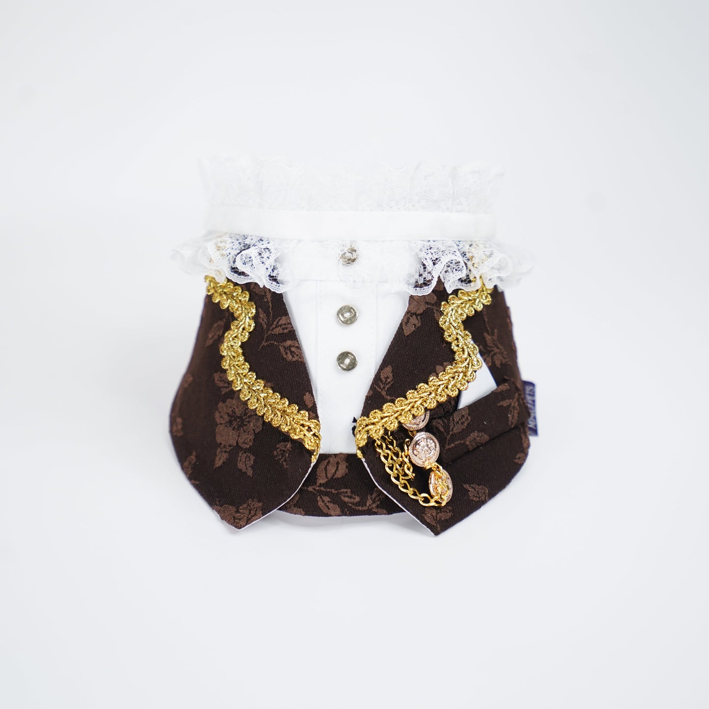 Harrington (1-Espresso Brocade) | Pet Neckwear