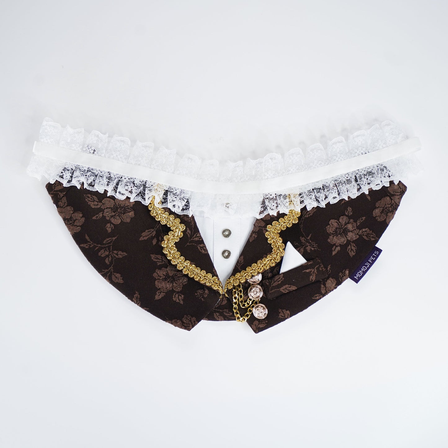 Harrington (1-Espresso Brocade) | Pet Neckwear