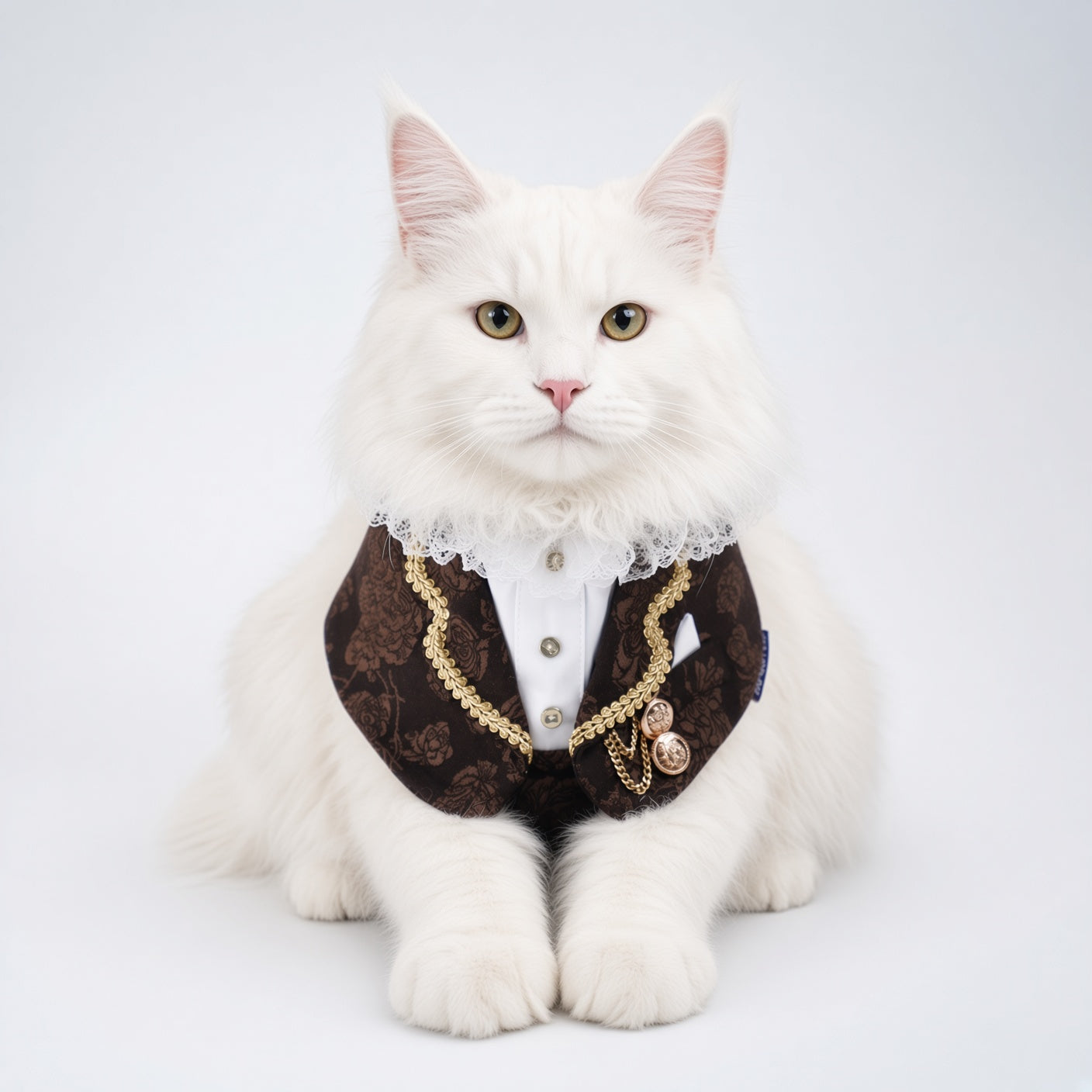 Harrington (1-Espresso Brocade) | Pet Neckwear