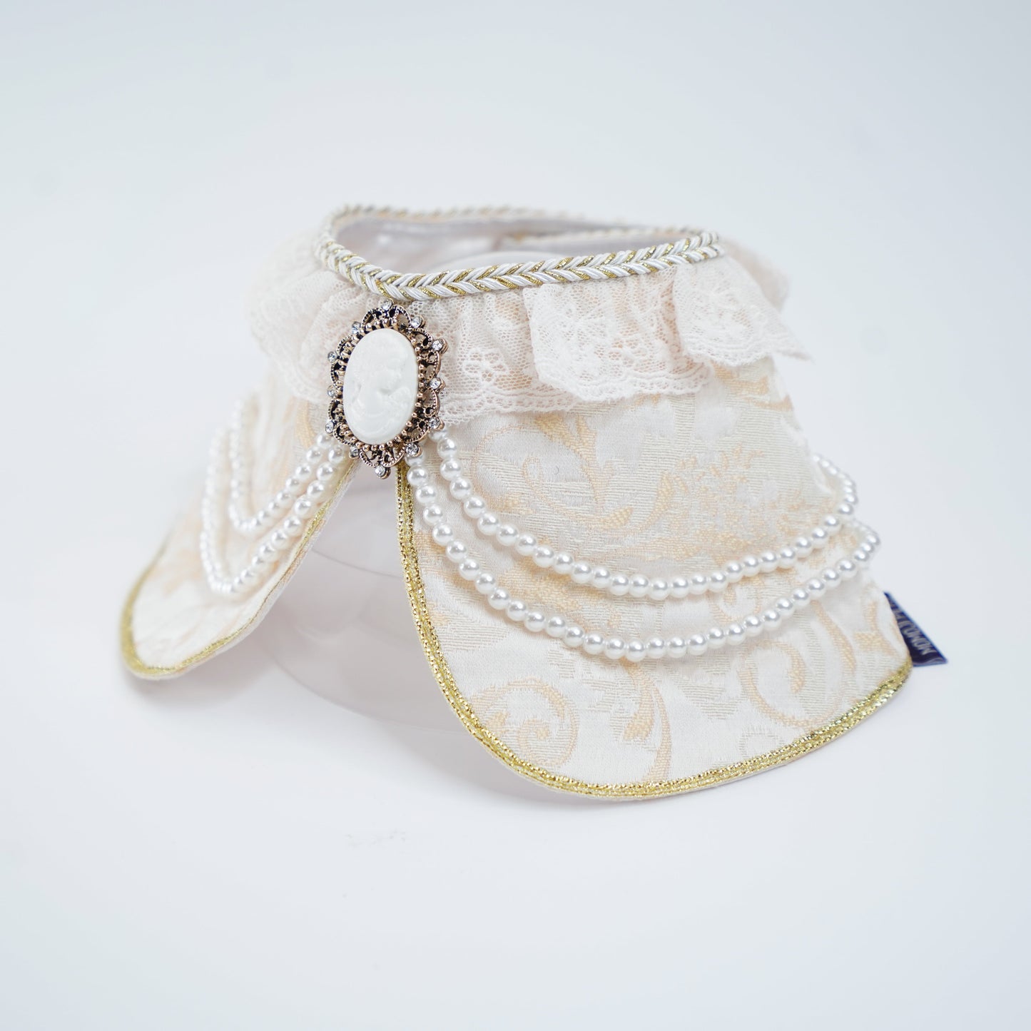 Henrietta (1-Champagne Silk Ivory) | Pet Neckwear