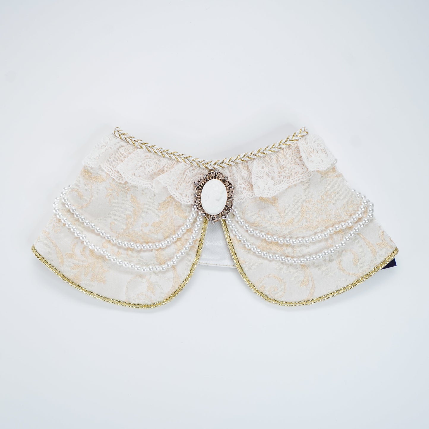 Henrietta (1-Champagne Silk Ivory) | Pet Neckwear