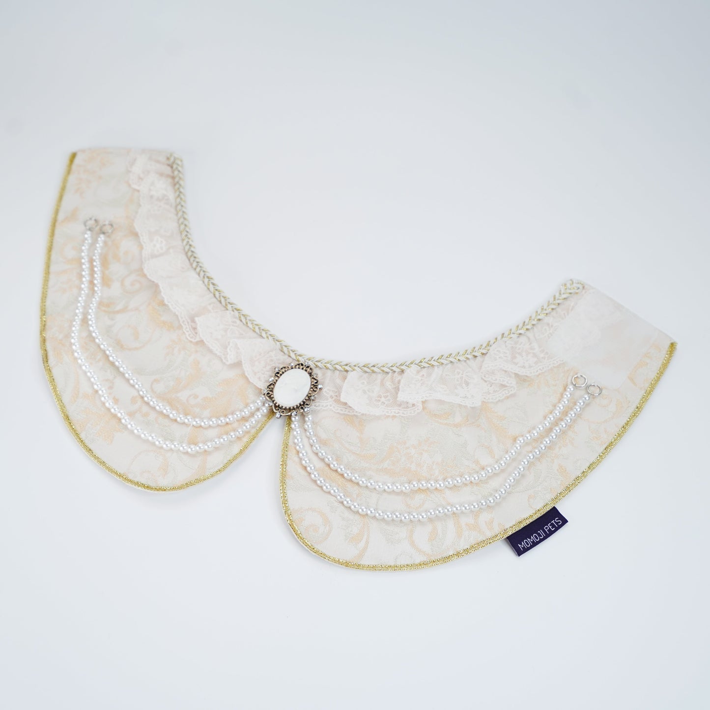 Henrietta (1-Champagne Silk Ivory) | Pet Neckwear
