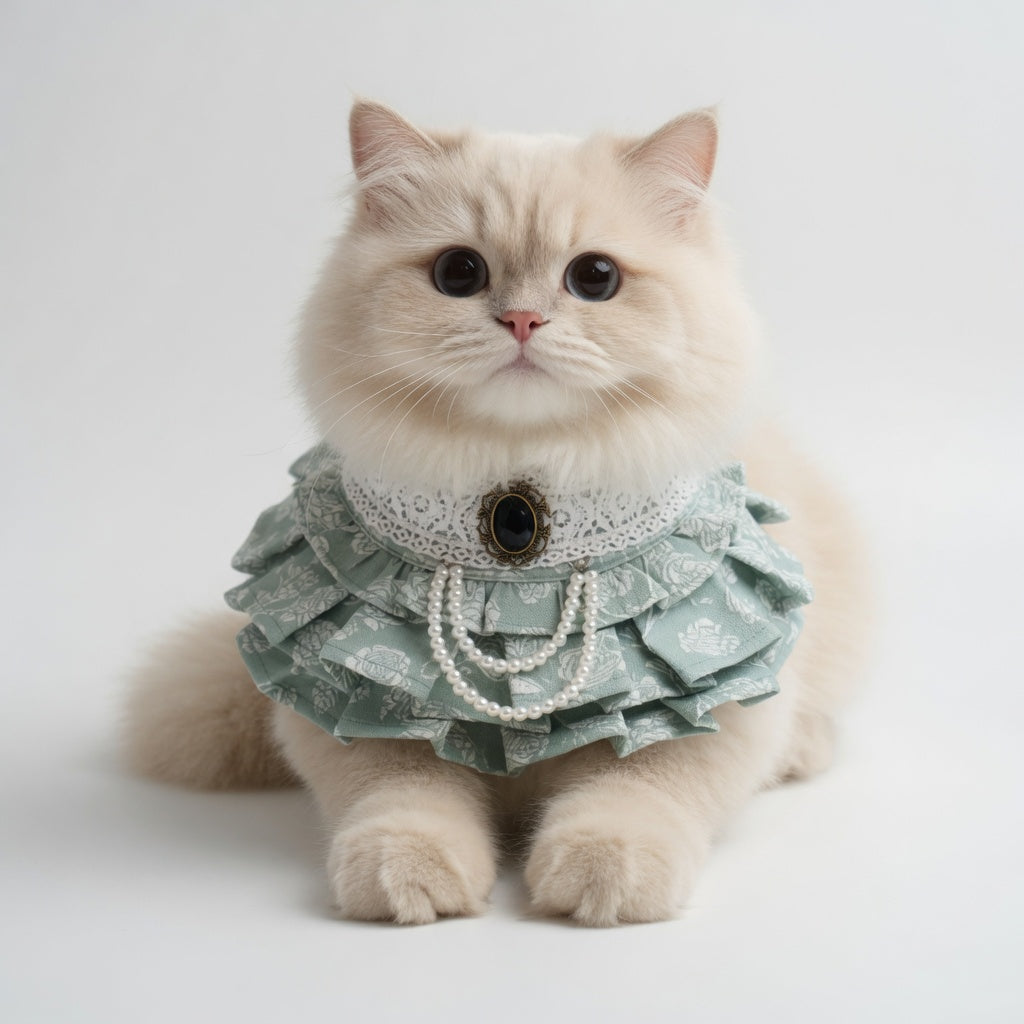Alexandrina (1-Regency Sage Mist) | Pet Neckwear