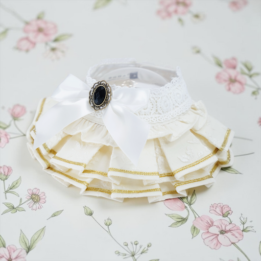 Alexandrina (2-Alabaster Cream) | Pet Neckwear