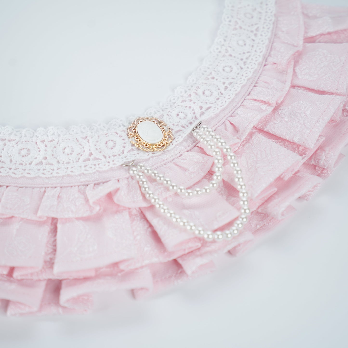 Alexandrina (3-Parisian Blush Rose) | Pet Neckwear